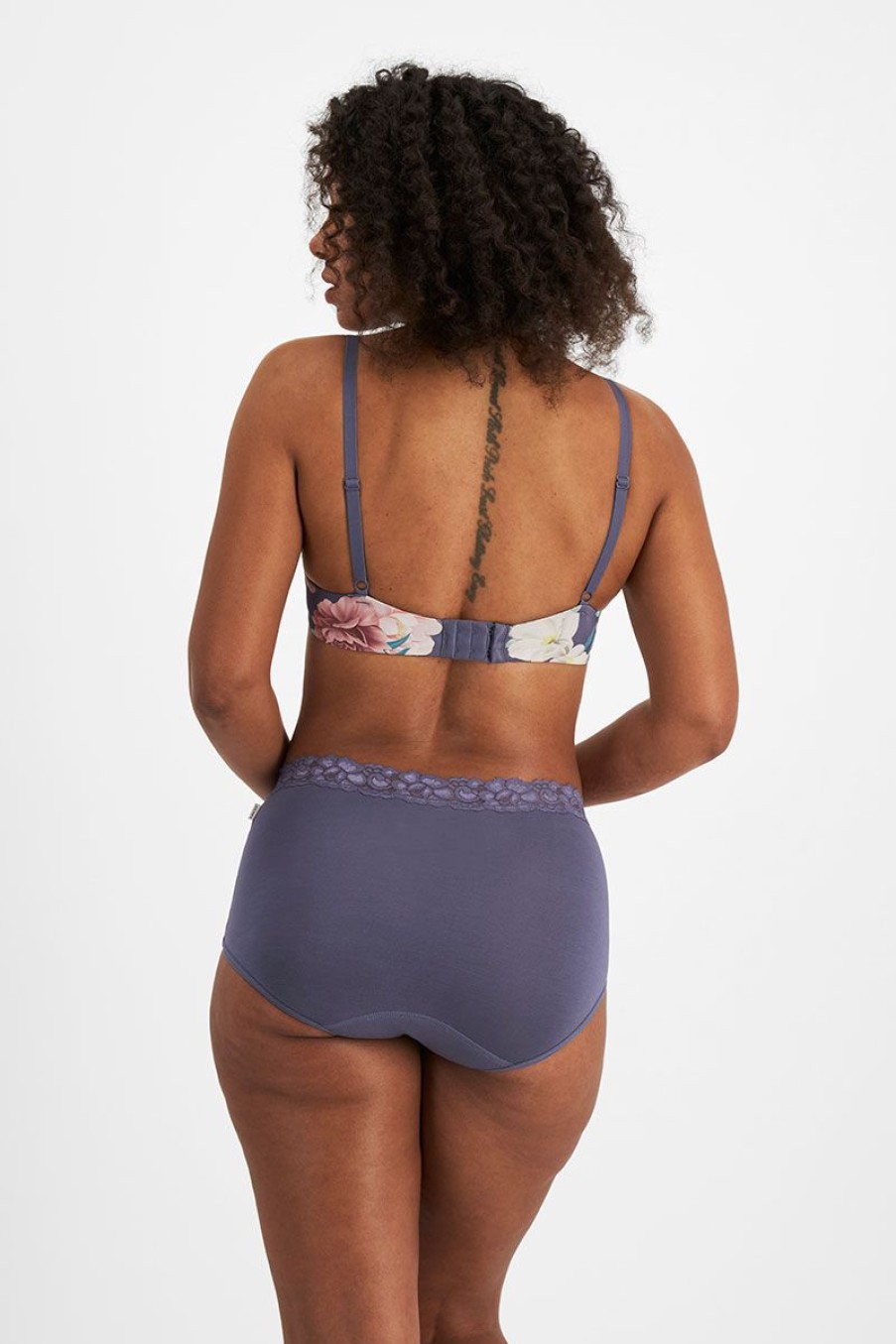 Underwear JocClearance | Jockey Parisienne Free Full Brief Violet Slate