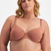 Bras Because | Because Lightly Lined Full Coverage Bra Rose Ochre