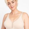 Curves Body Bra | Body Wirefree Bra Golden Beige