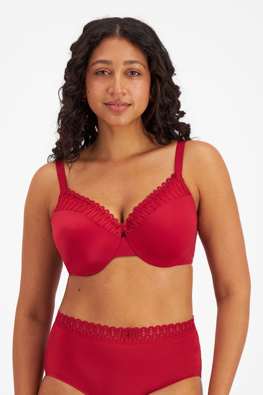 Bras UnderState | Understate Coverage Lace Bra Cherry Wine