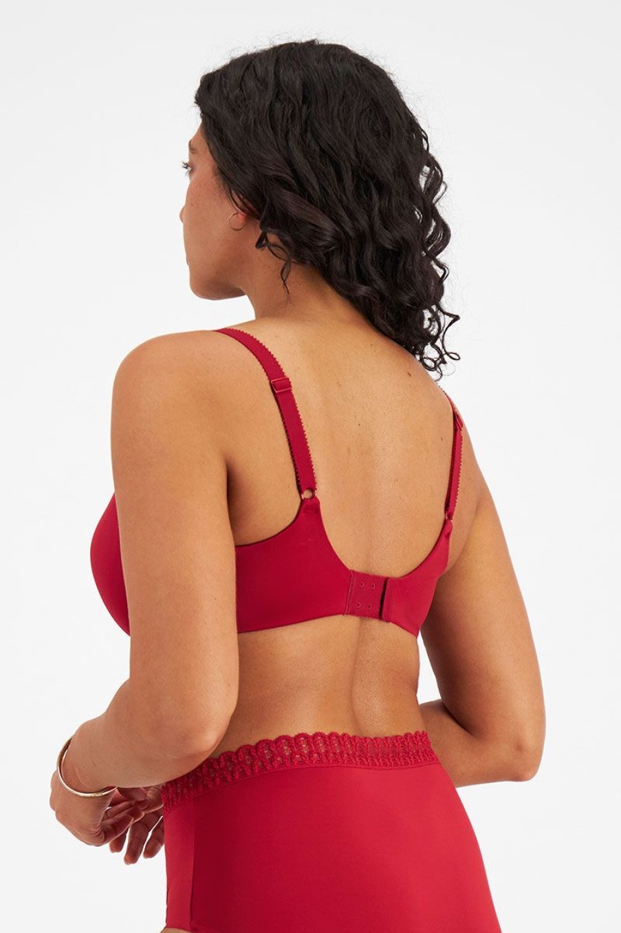 Bras UnderState | Understate Coverage Lace Bra Cherry Wine