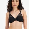 Bras Because | Because Lightly Lined Scoop Bra Black