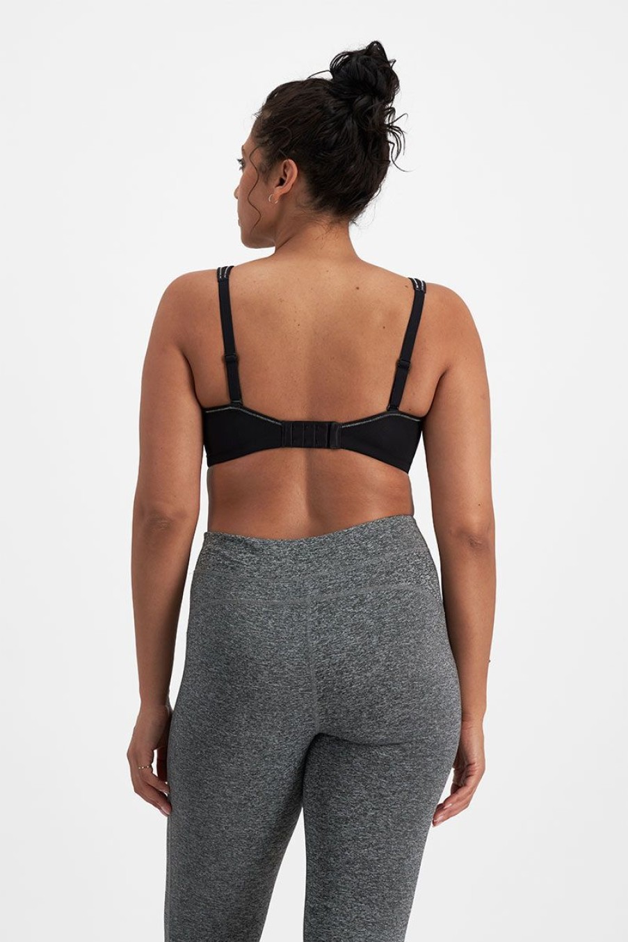 Sport Sport | Full Support Non-Padded Sports Bra Black