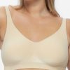 Curves Playtex | Playtex Comfort Revolution Non Contour Wirefree Bra Warm Beige