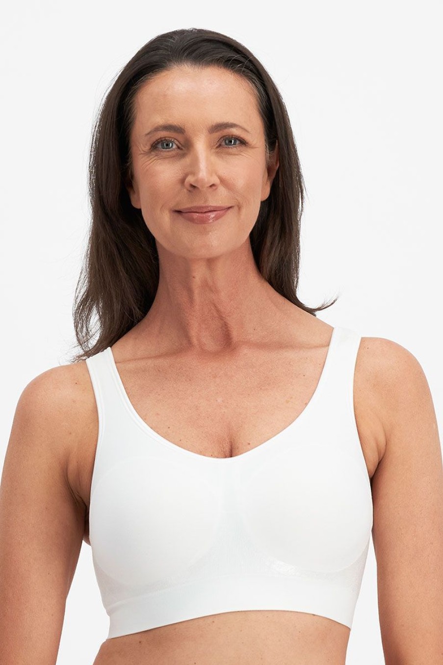 Bras Playtex | Playtex Comfort Revolution Contour Wirefree White