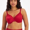 Curves UnderState | Understate Coverage Lace Bra Cherry Wine