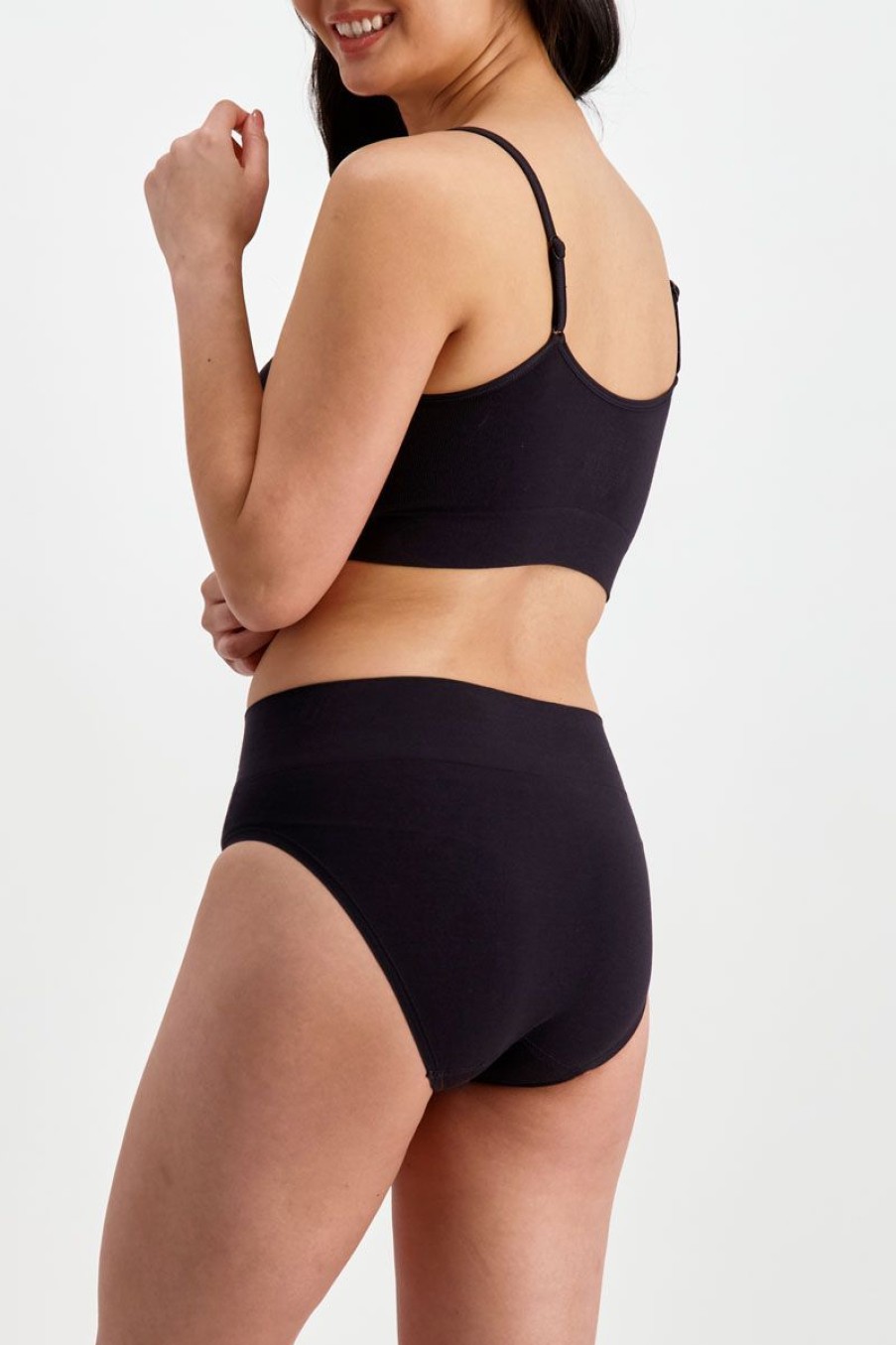 Underwear JocHot | Jockey Skimmies Hi Cut Black