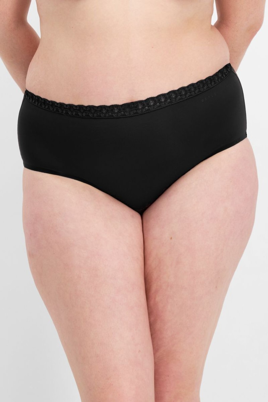 Underwear UnderState | Understate Lace Full Brief Black