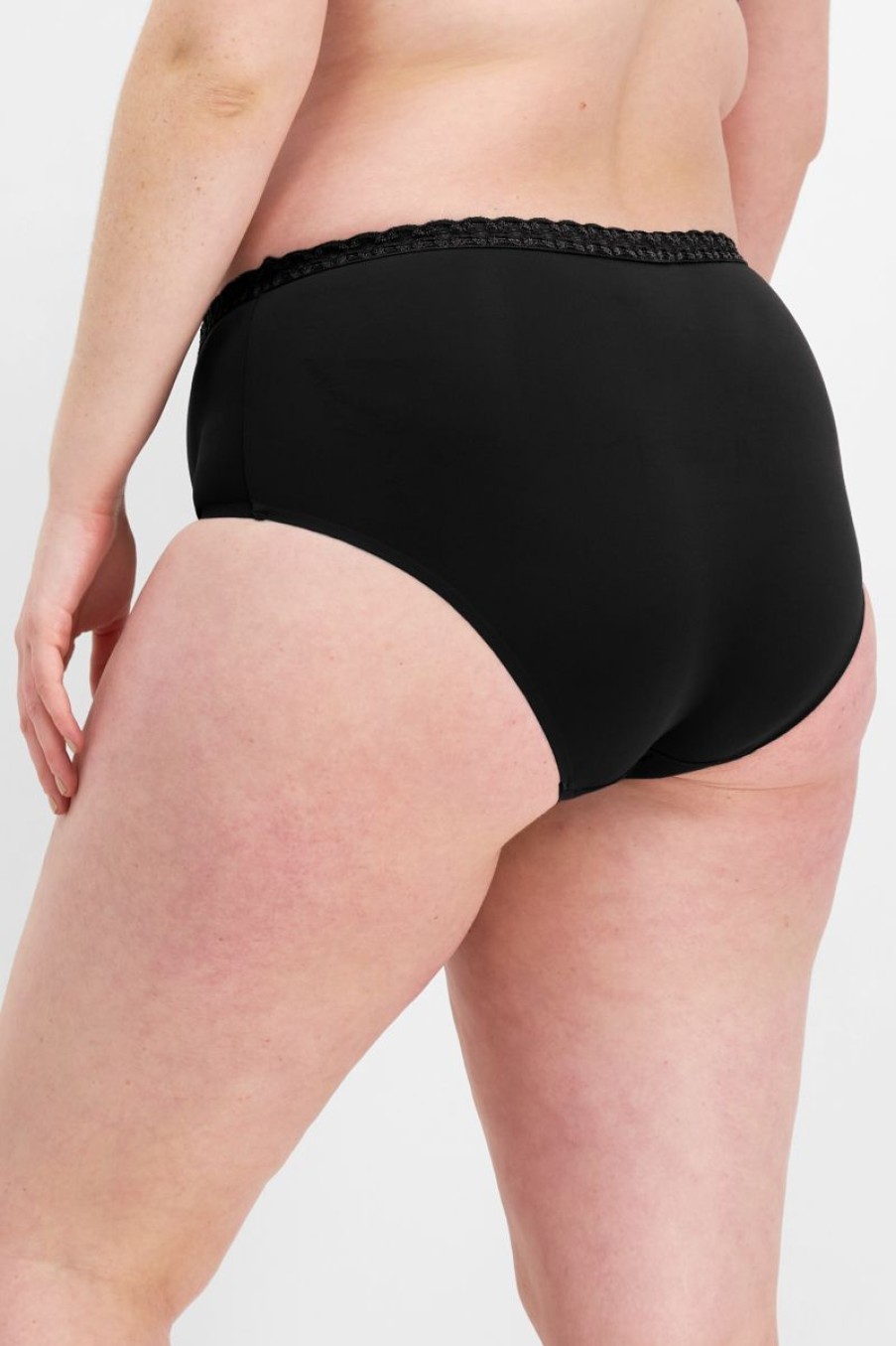 Underwear UnderState | Understate Lace Full Brief Black