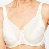 Bras Playtex | Playtex Floral Delustre Underwire Bra Natural Beige