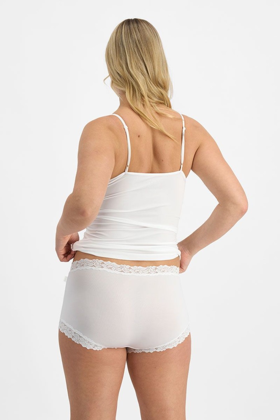 Underwear JocHot | Jockey Parisienne Classic Full Brief White