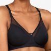 Curves Playtex | Playtex Ultralight Wirefree Bra Black