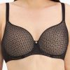 Curves Lift & Shape | Lift & Shape T-Shirt Mesh Bra Black