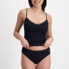 Underwear JocHot | Jockey Parisienne Delicate Modal Hi Cut Black