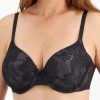 Curves Playtex | Playtex Ultralight Elegance T-Shirt Bra Black