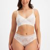 Bras JocOnline | Jockey Parisienne Delicate Lace Bralette White