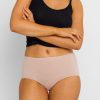 Underwear JocBest | Jockey No Panty Line Promise Next Gen Cotton Full Brief Silk Beige