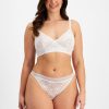 Underwear JocNew | Jockey Parisienne Delicate Lace Gee White