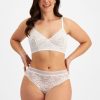 Underwear JocClearance | Jockey Parisienne Delicate Lace Hi Cut White