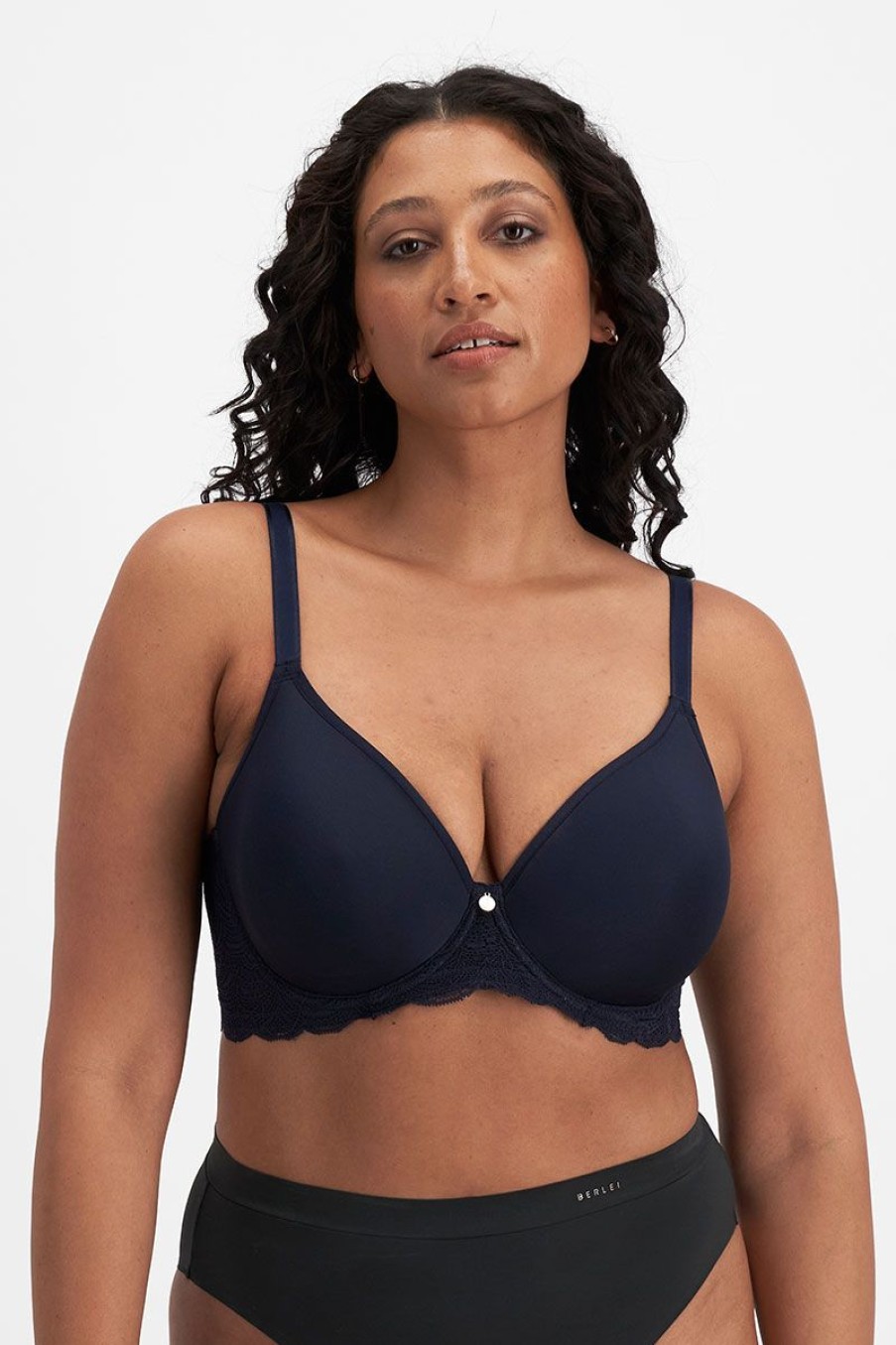 Curves Lift & Shape | Lift & Shape T-Shirt Spacer Bra Navy