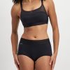 Underwear JocOnline | Jockey No Panty Line Promise Sheer Tops Full Brief Black