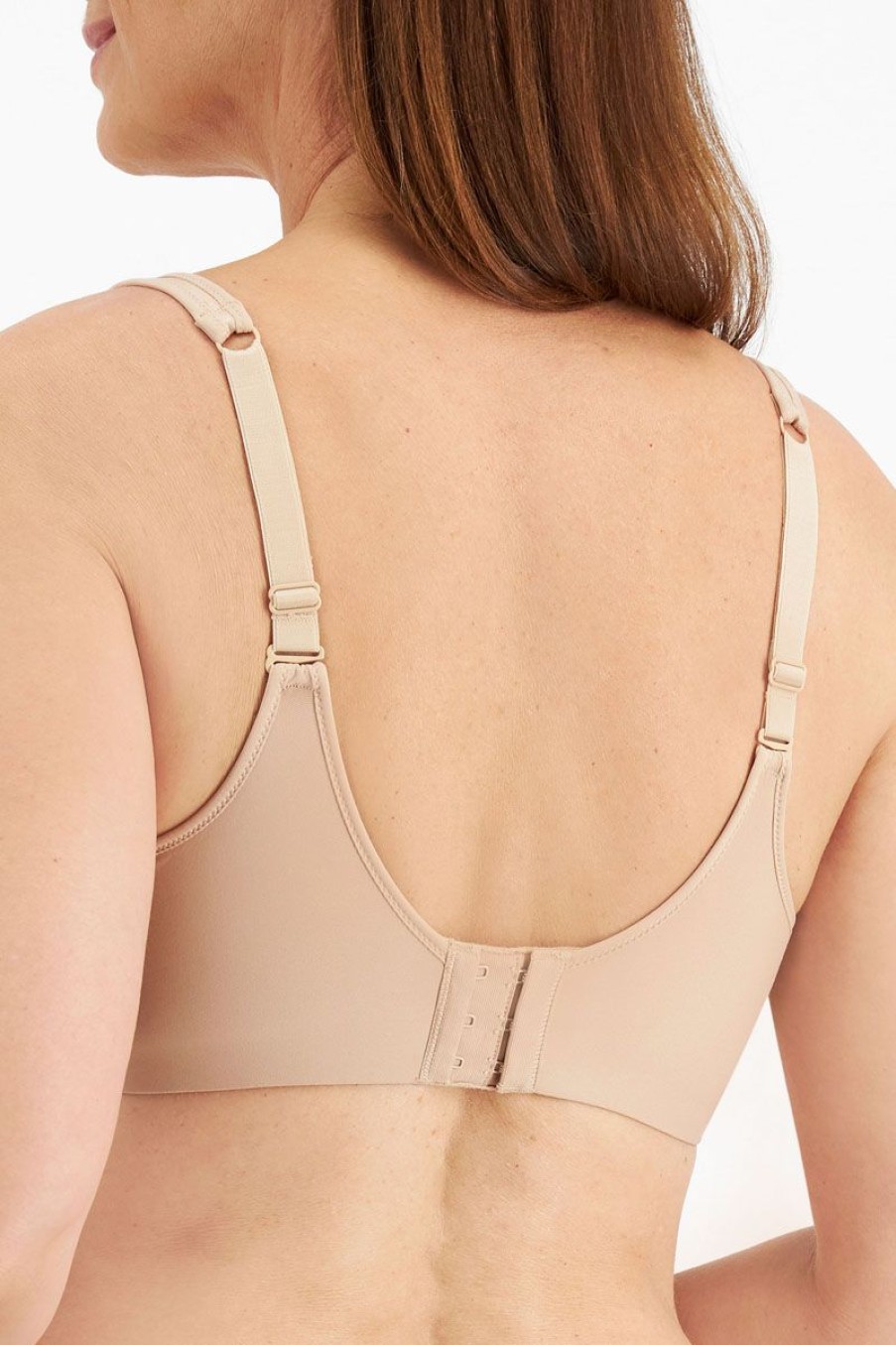 Curves Playtex | Playtex Ultralight Wirefree Bra Nude