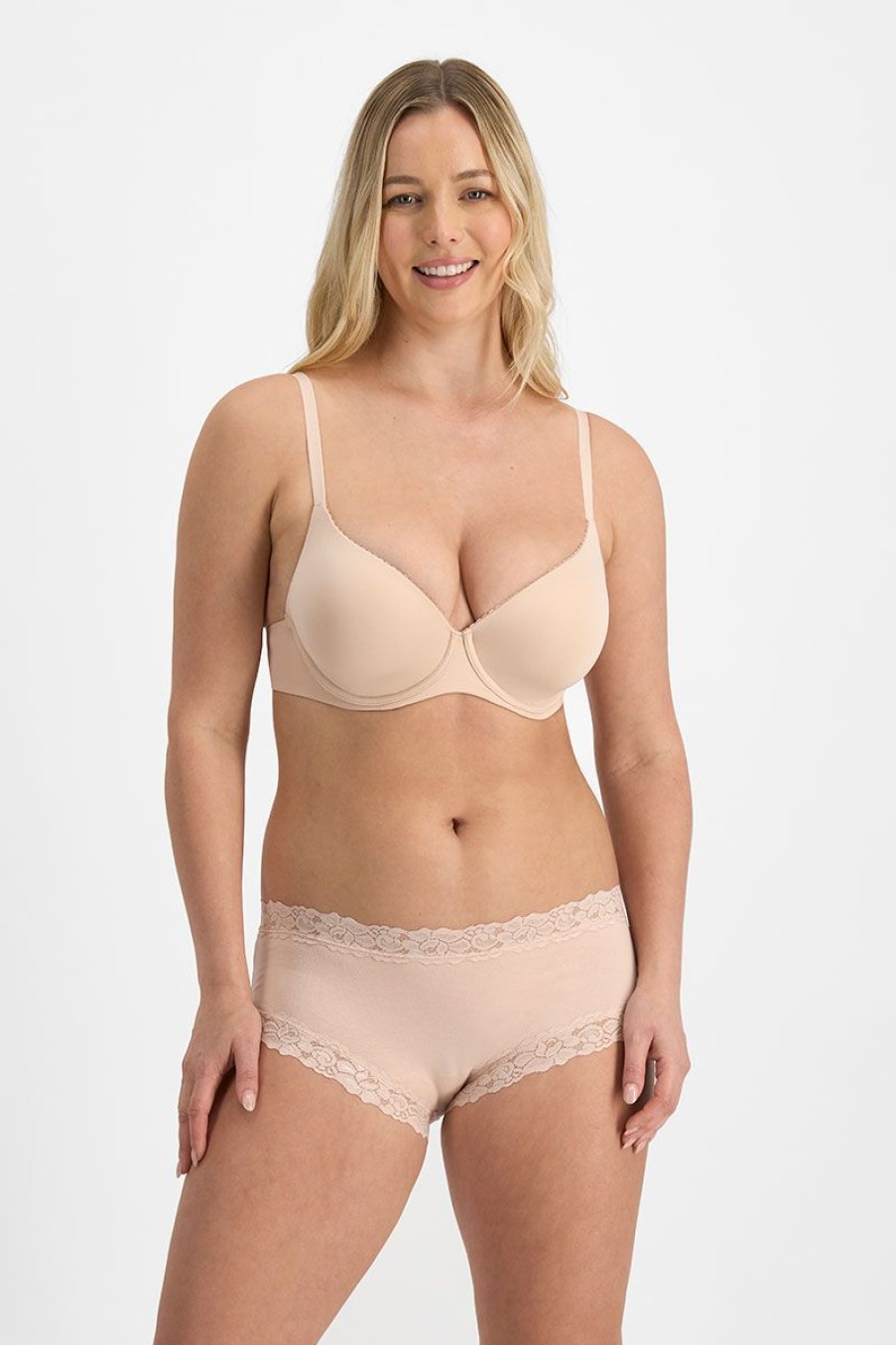 Underwear JocWholesale | Jockey Parisienne Cotton Boyleg Dusk