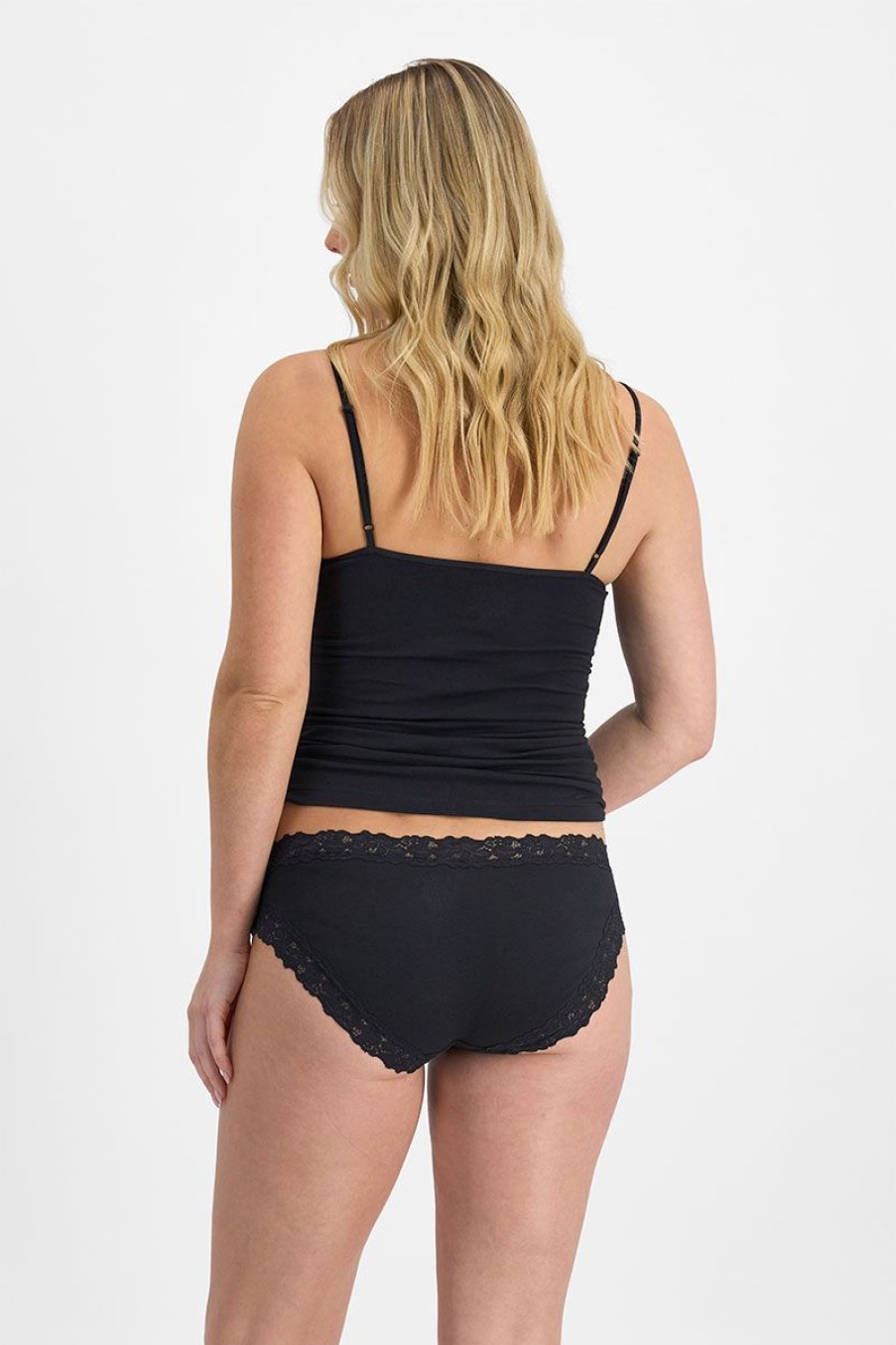 Underwear JocWholesale | Jockey Parisienne Cotton Bikini Black