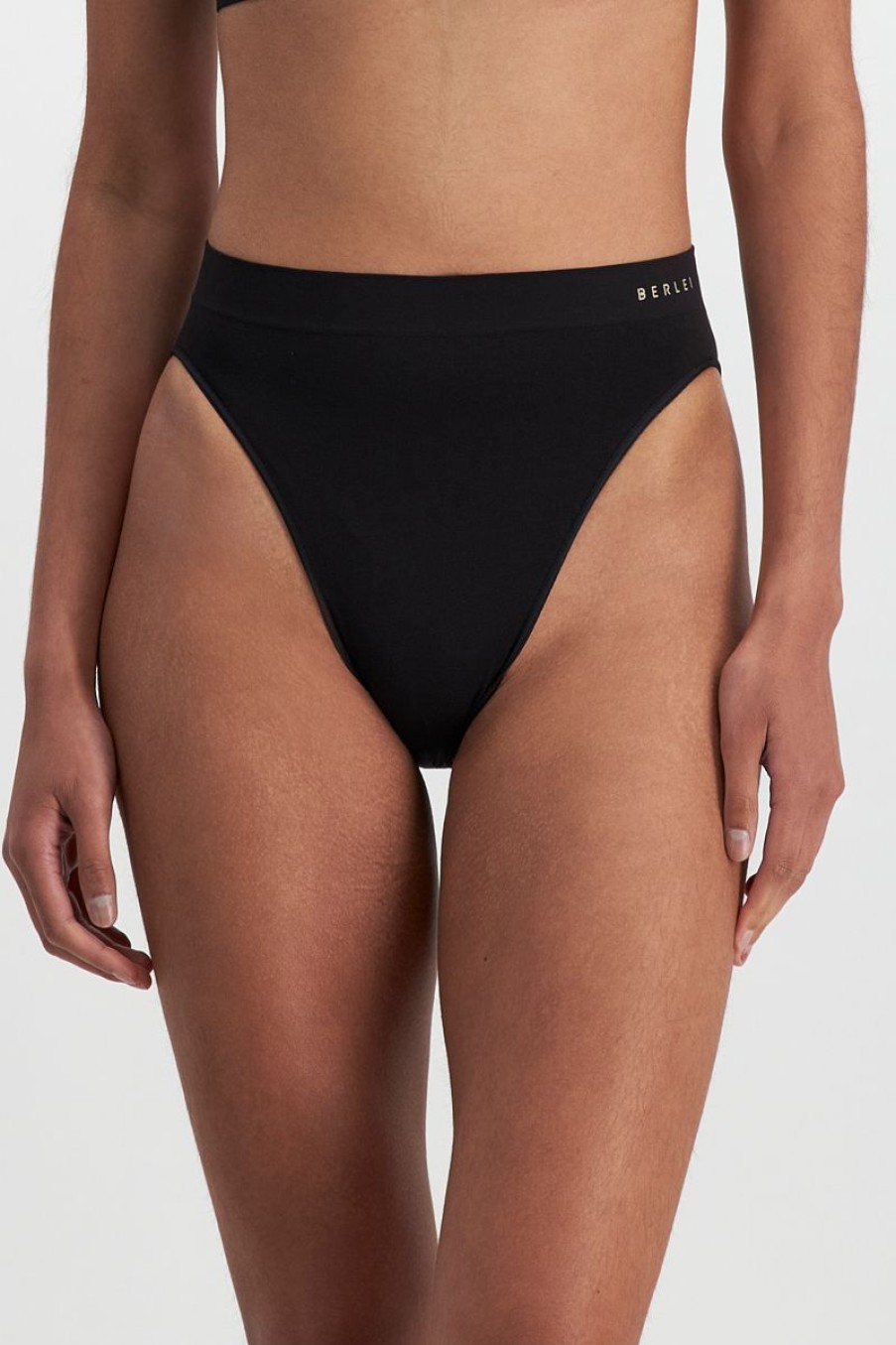 Underwear UnderState | Understate Seamless Hi-Cut Black