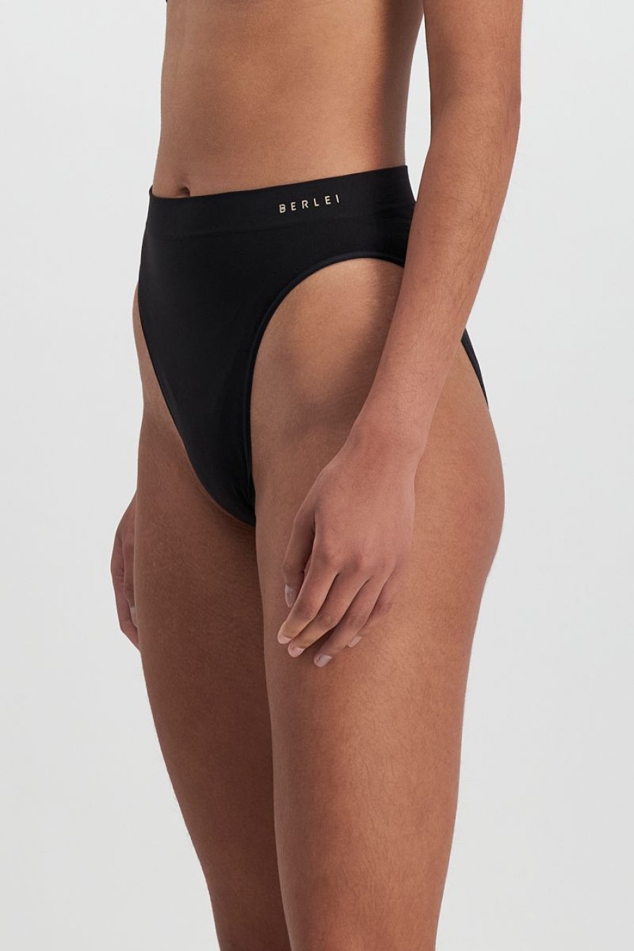 Underwear UnderState | Understate Seamless Hi-Cut Black