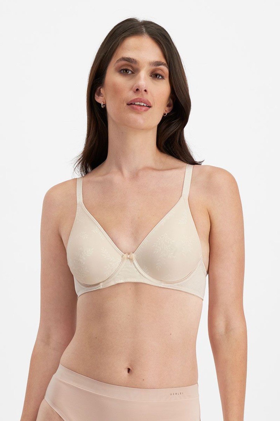 Bras Sweatergirl | Sweatergirl Non-Padded Bra Soft Powder