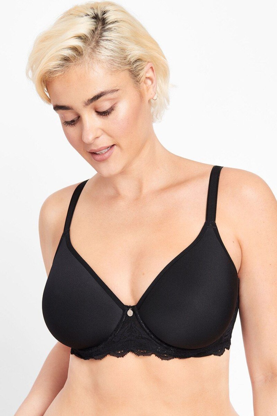 Curves Lift & Shape | Lift & Shape T-Shirt Spacer Bra Black