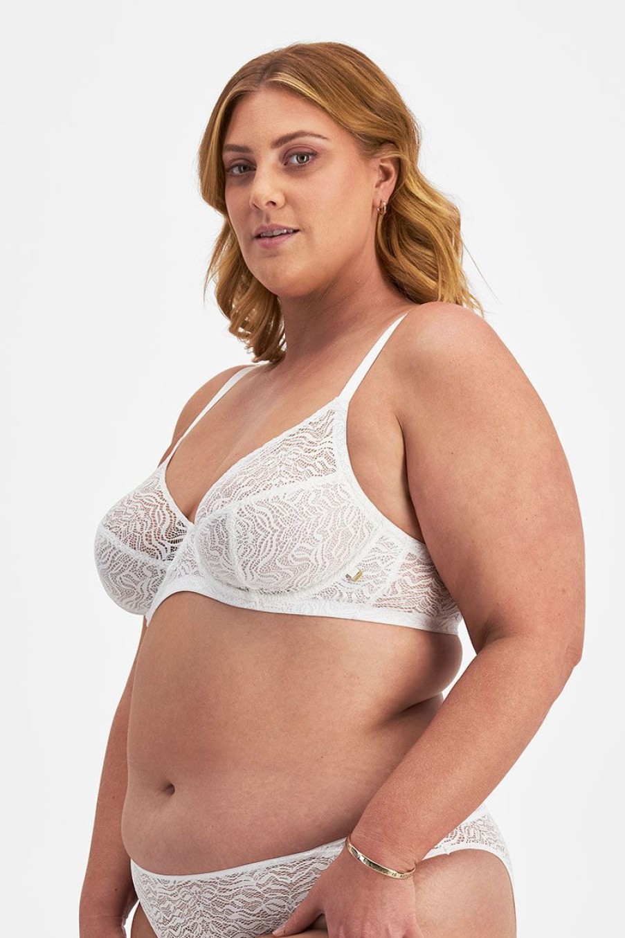 Bras Because | Because Lightweight Bra White