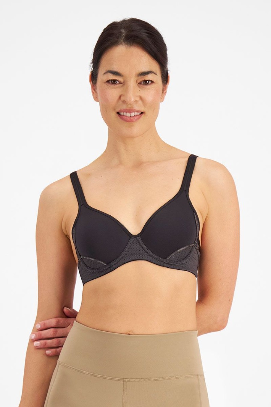 Bras Electrify | Electrify Contour Bra Black Mesh