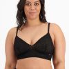 Curves Because | Because Lightweight Bralette Black