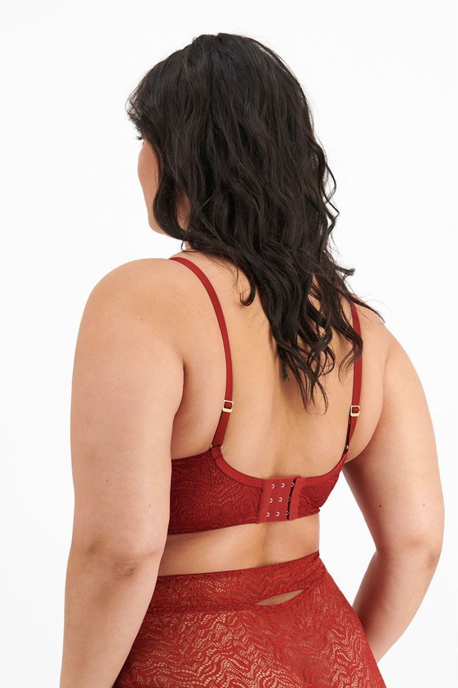 Curves Because | Because Lightweight Bralette Poison Apple