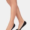 Hosiery Razzamatazz | Razzamatazz Footlet 3 Pack Black